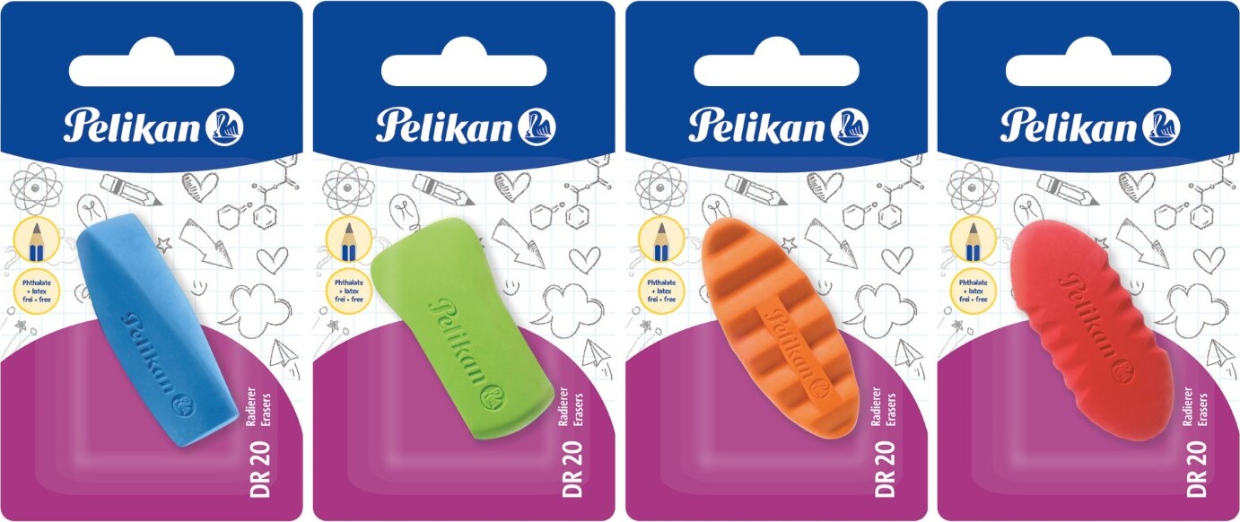 Pelikan Viskelæder - Dr20 - Assorteret