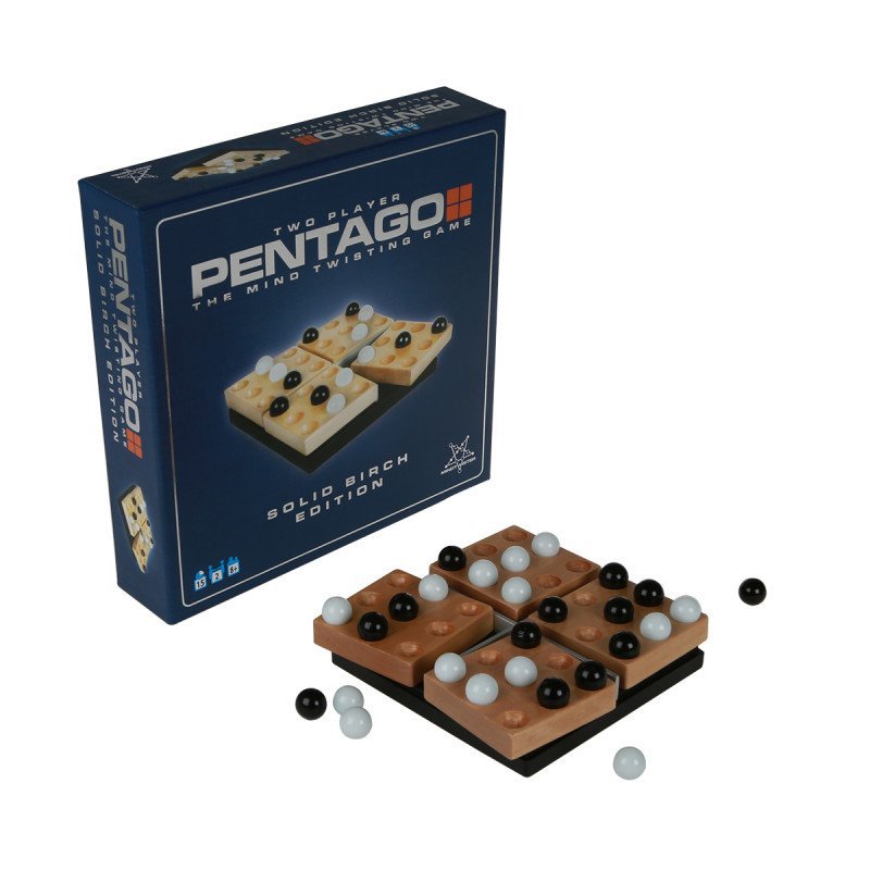 Citron stege kapre Pentago Spil - Solid Birch Edition | Se tilbud og køb på Gucca.dk