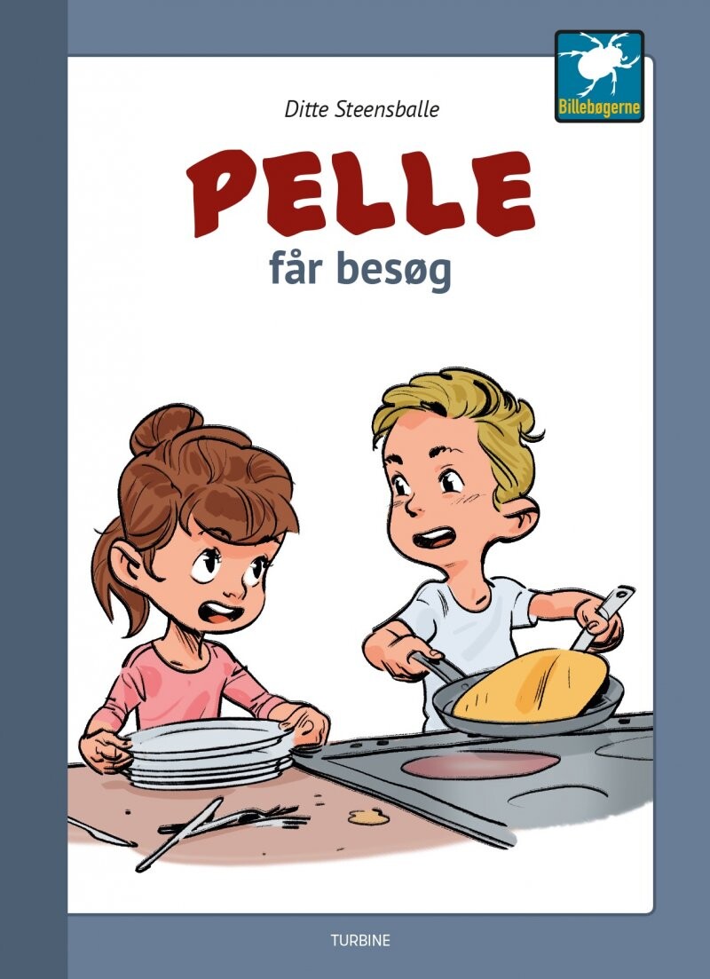 Billede af Pelle Får Besøg - Ditte Steensballe - Bog