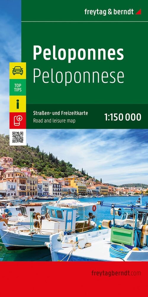 Freytag & Berndt - Peloponnes - English book