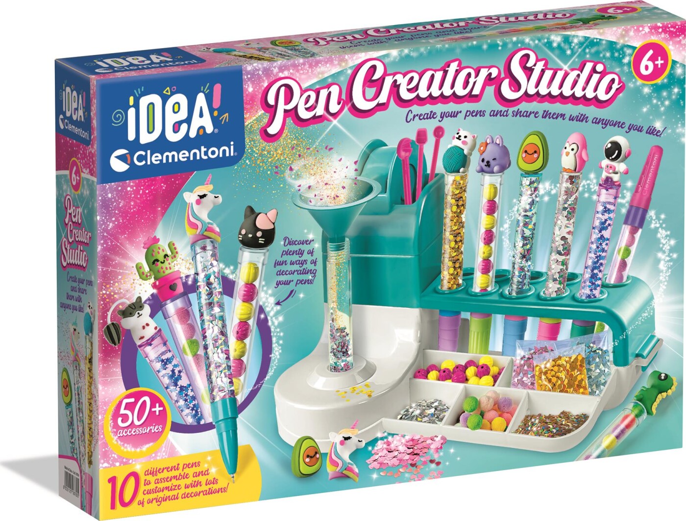 Idea Clementoni - Pen Creator Studio - Kuglepen Diy Sæt