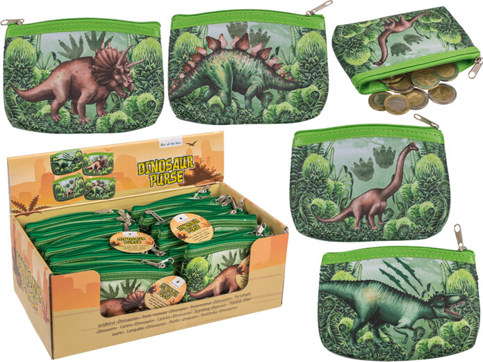 Out Of The Blue - Mini Dinosaur Penalhus - Grøn - Overraskelse