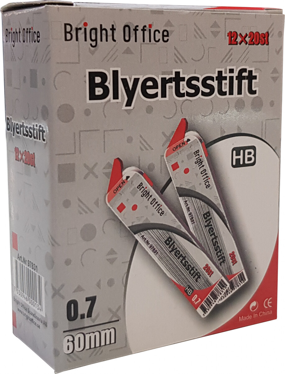 Pencilminer 20 Stk 0,7 Mm - Hb - Bright Office
