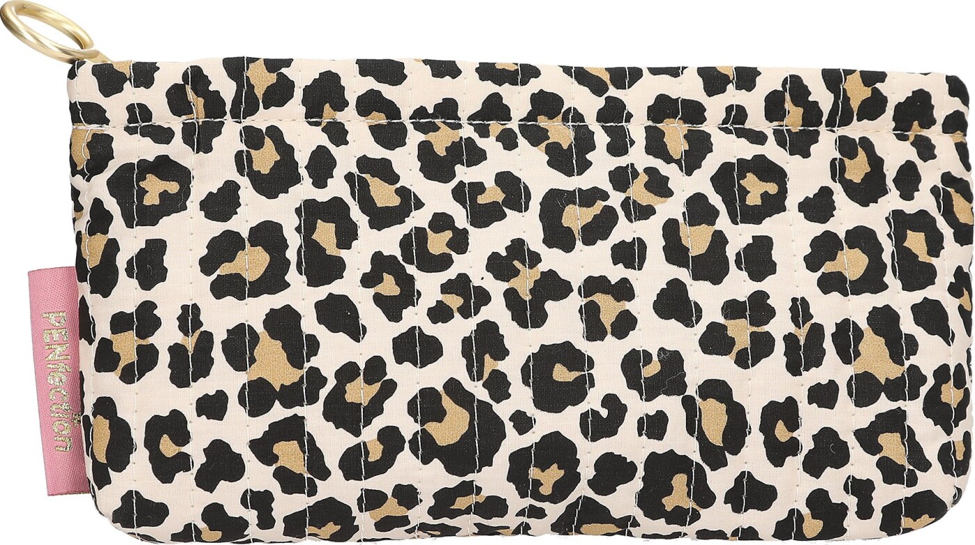 Penalhus - Quiltet Med Leopard Print - Penfection