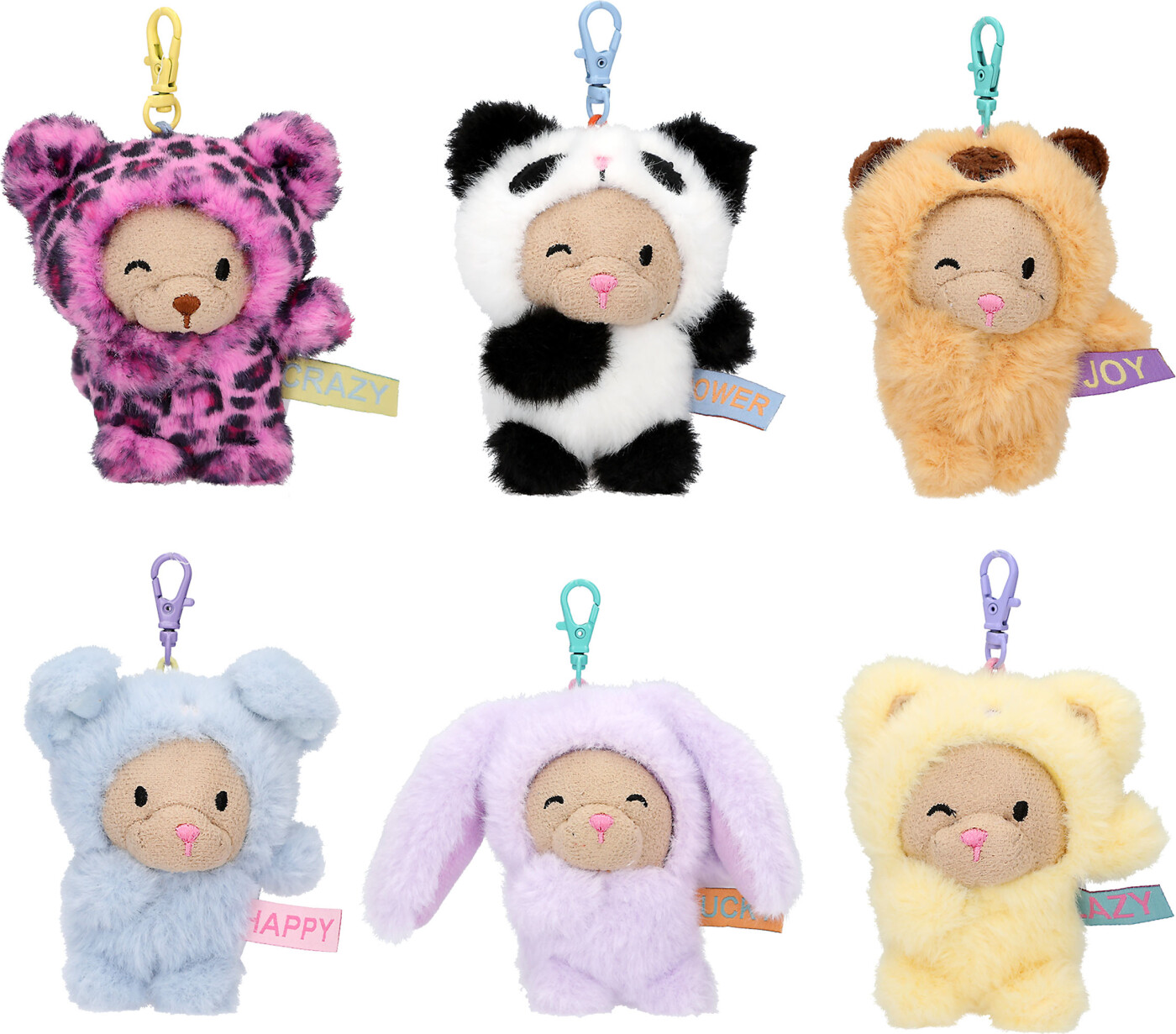 Penfection - Tiny Crew Doggy Plysvedhæng - Assorteret