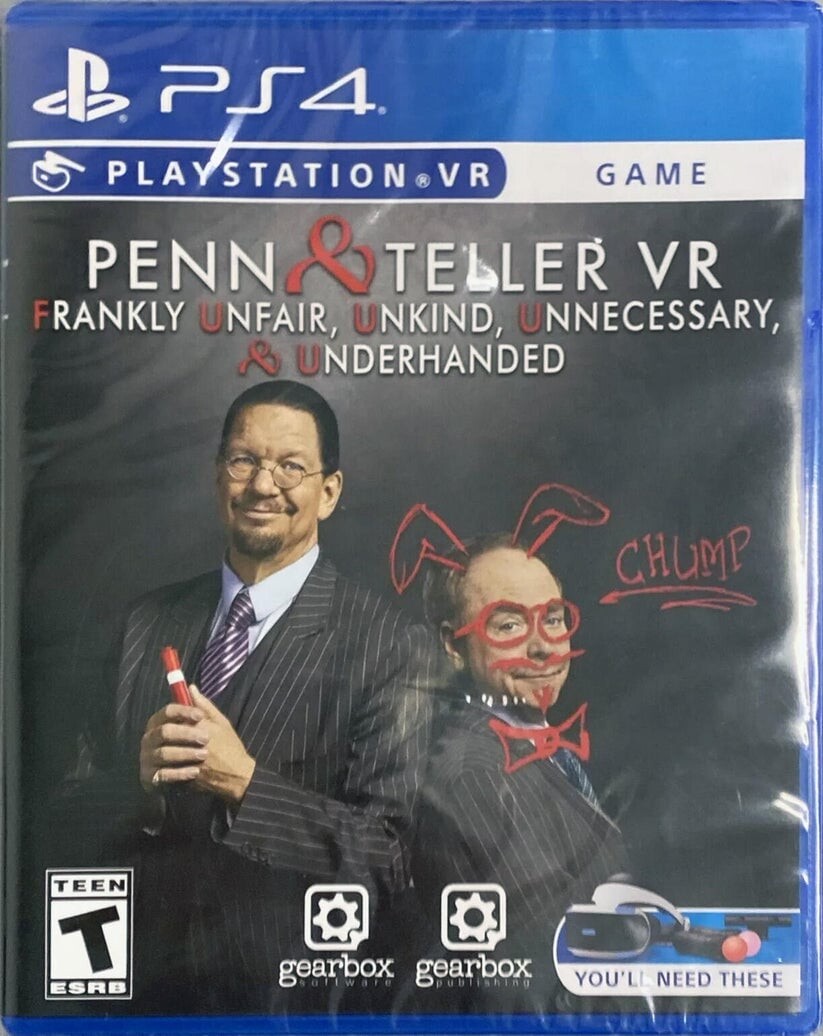 Penn & Teller Vr: Frankly Unfair - PS4