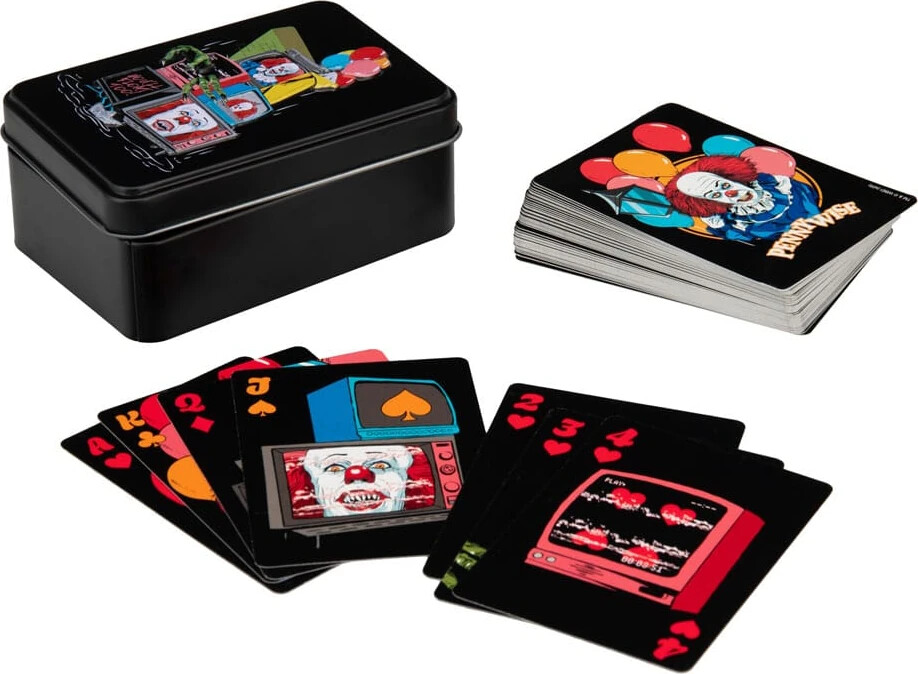 Pennywise Playing Cards In A Tin