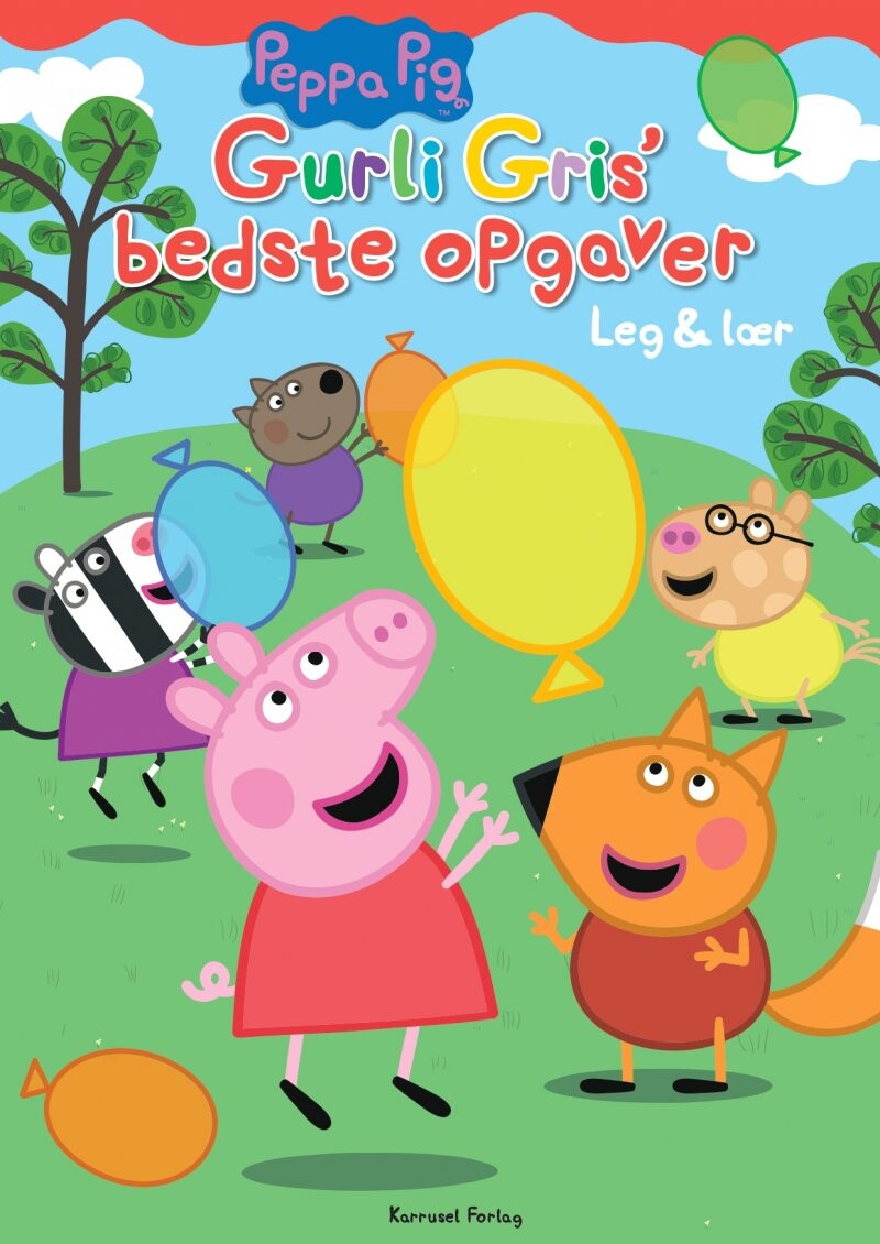 Billede af Gurli Gris' Bedste Opgaver - Leg Og Lær - Diverse - Bog