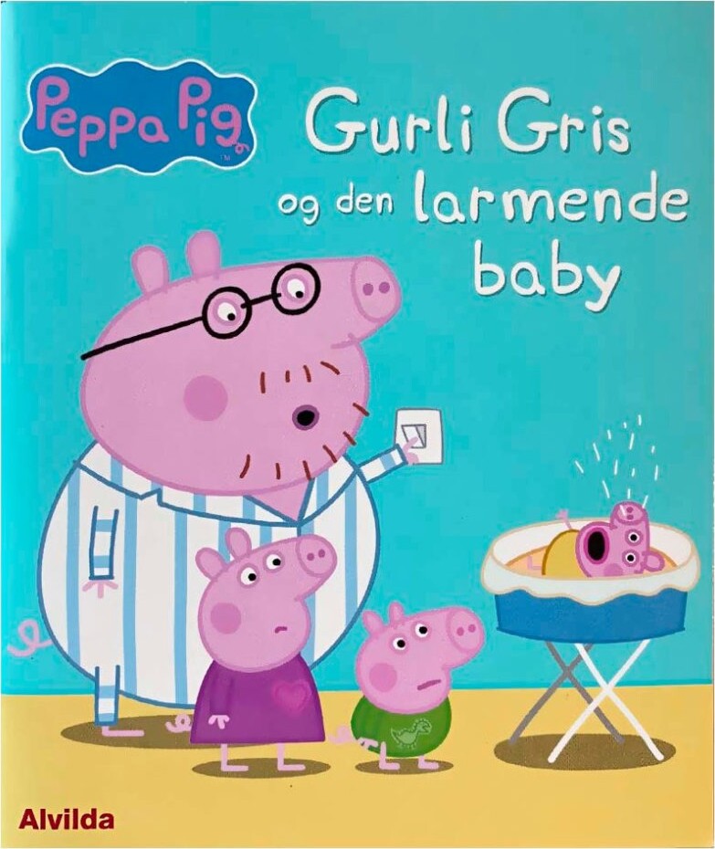 Peppa Pig Gurli Gris Og Den Larmende Baby Mandy Archer - Indbundet Bog - Gucca.dk