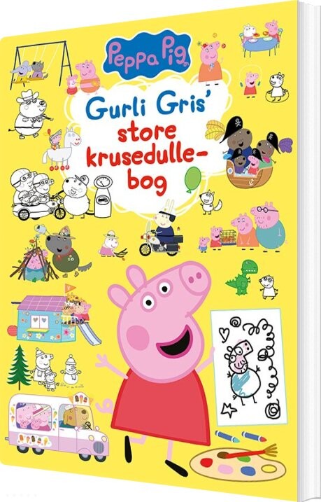 Peppa Pig - Gurli Gris Store Krusedullebog - Diverse - Bog