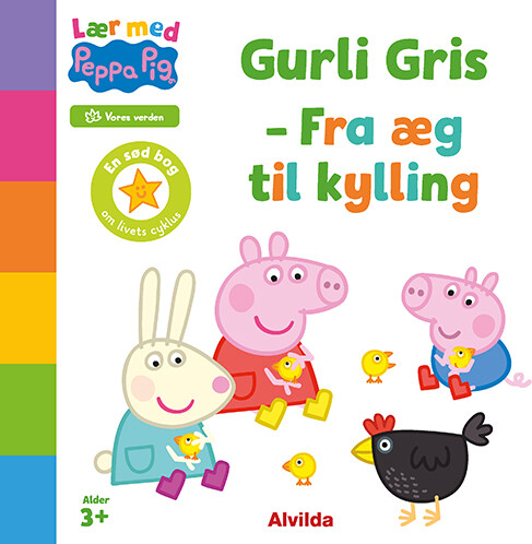 Billede af Leg Og Lær Med Gurli Gris - Fra æg Til Kylling - Alvilda - Bog hos Gucca.dk