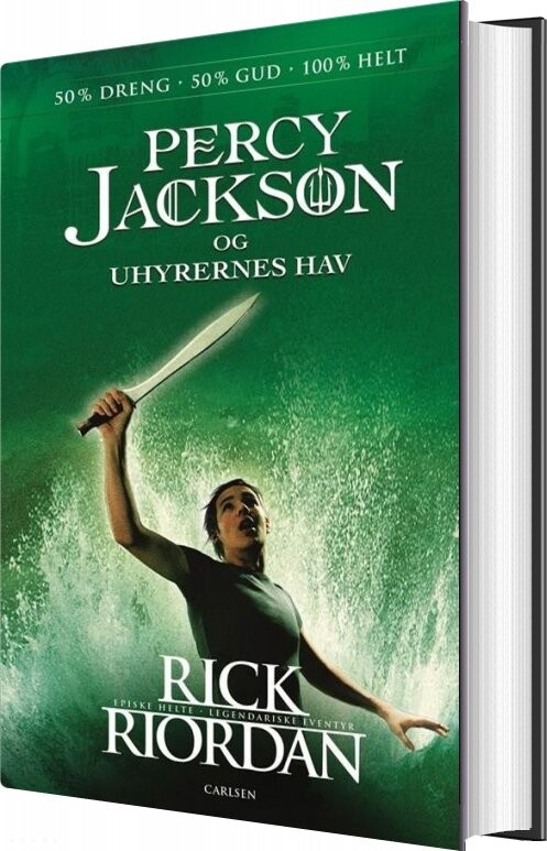 Billede af Percy Jackson 2 - Percy Jackson Og Uhyrernes Hav - Rick Riordan - Bog hos Gucca.dk