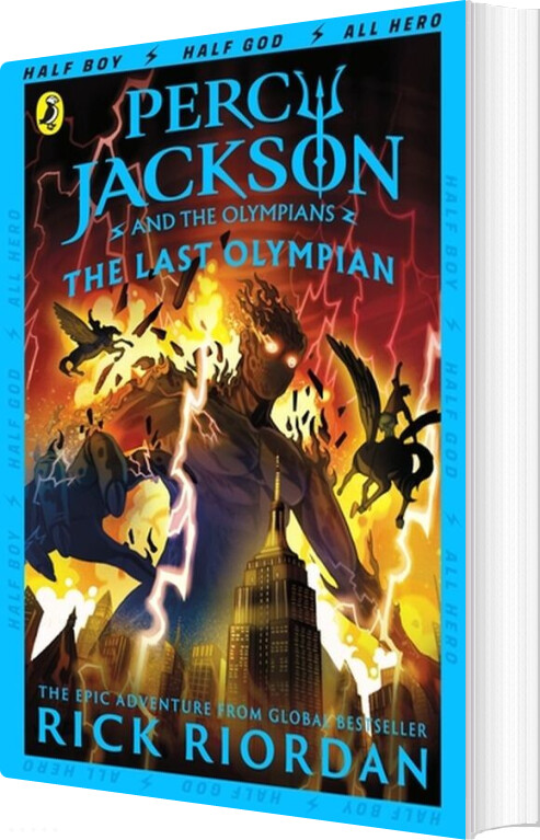 Percy Jackson And The Last Olympian - Rick Riordan - English Book