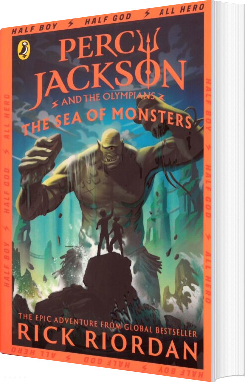 Percy Jackson And The Sea Of Monsters - Rick Riordan - English Book