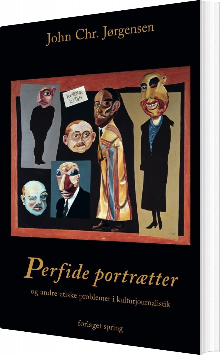 Perfide Portrætter - John Chr. Jørgensen - Bog
