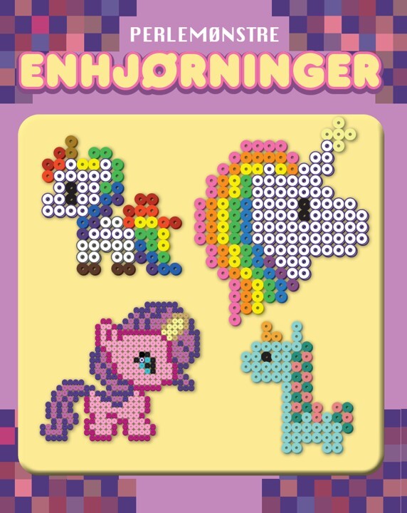 Perlemønstre: Enhjørninger - Bog