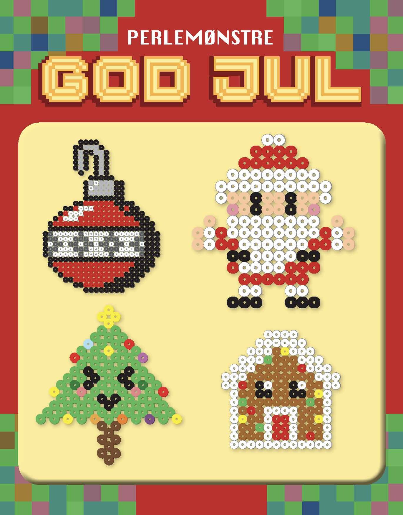 Perlemønstre: God Jul - Bog