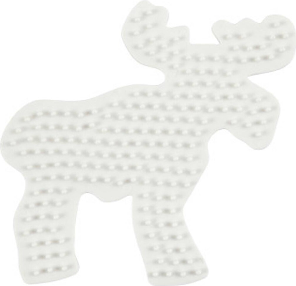 Perleplade - Elg - Str. 11 Cm - Medium - 1 Stk.