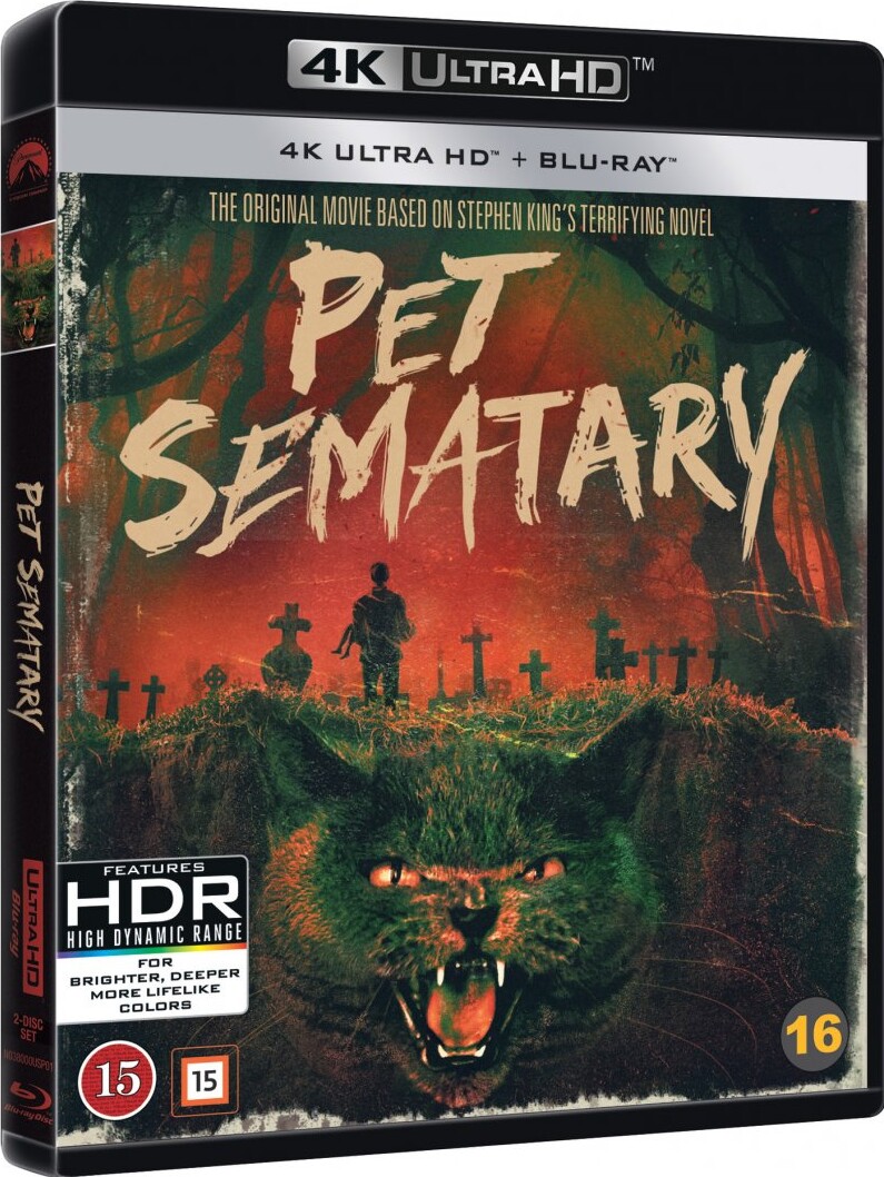 Pet Sematary / Ondskabens Kirkegård - 4K Blu-Ray