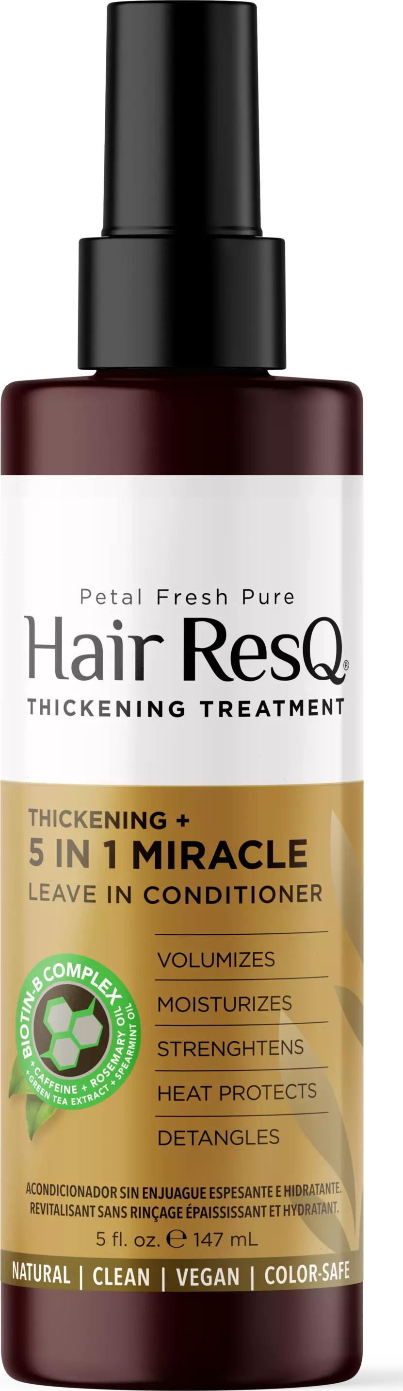 Petal Fresh - Hair Resq Thickening + 5 In 1 Miracle Leave In Conditioner 147 Ml