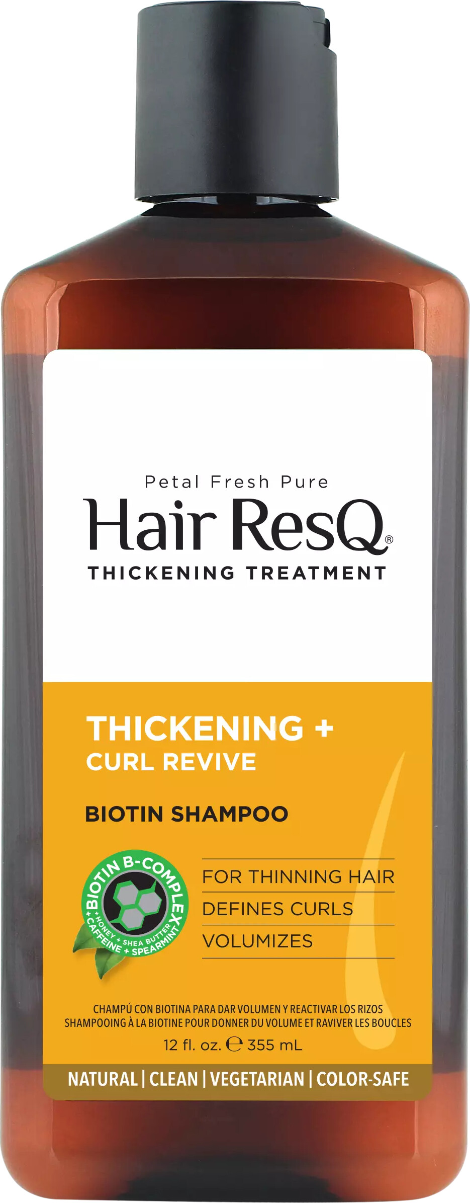 Petal Fresh - Hair Resq Thickening + Curl Revive Shampoo - 355 Ml.