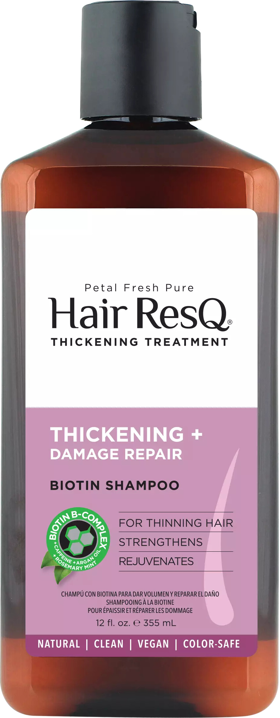Petal Fresh - Hair Resq Thickening + Damage Repair Shampoo - 355 Ml.