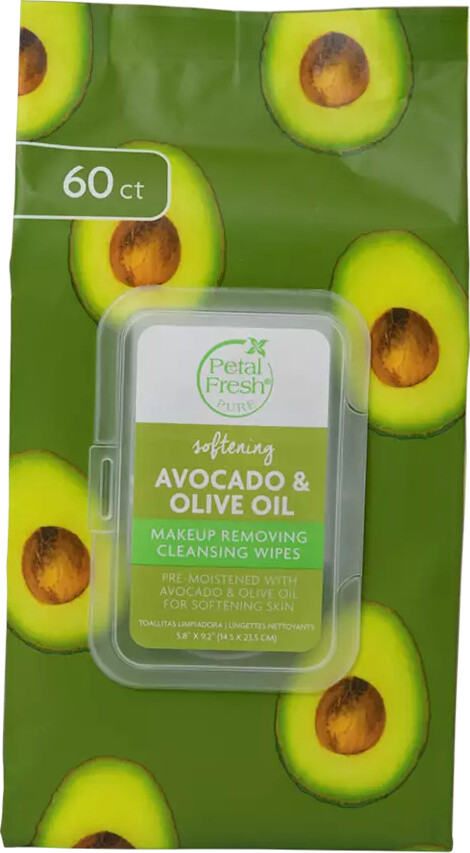 Petal Fresh - Pure Avocado & Olive Oil Makeup Removing Wipes