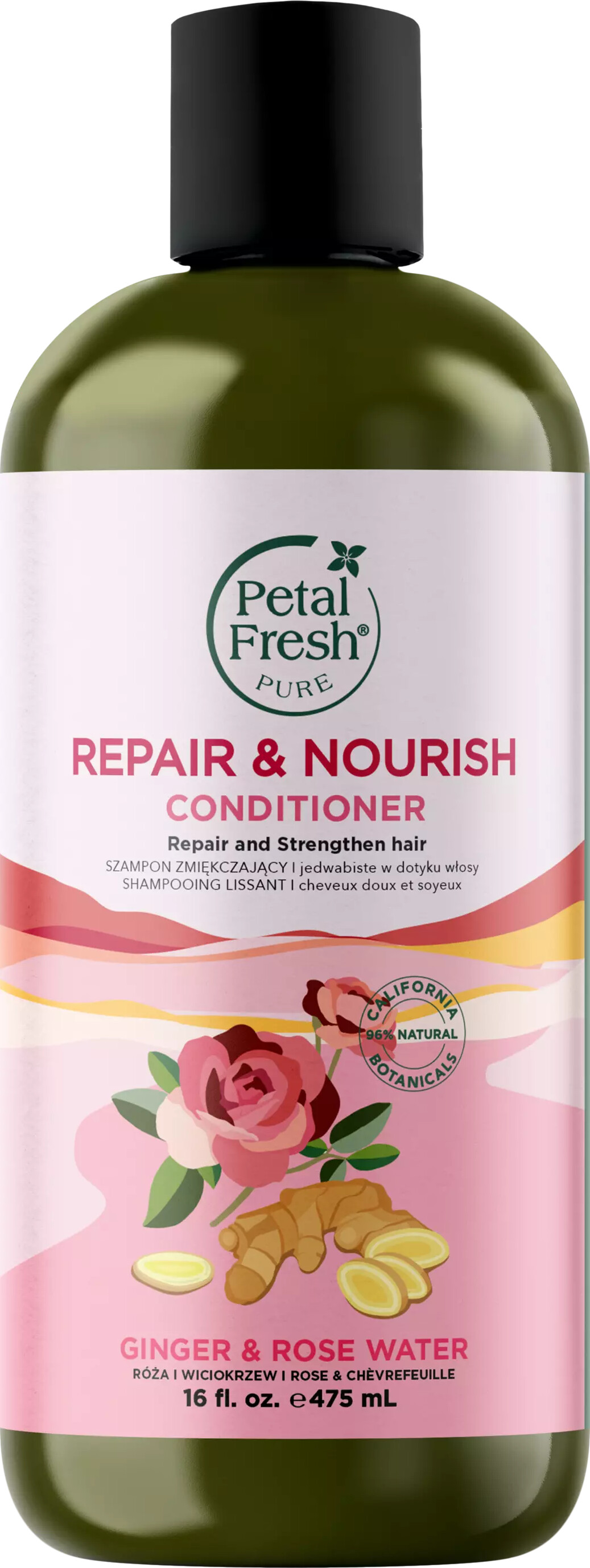 Petal Fresh - Pure Ginger & Rosewater Conditioner 475 Ml