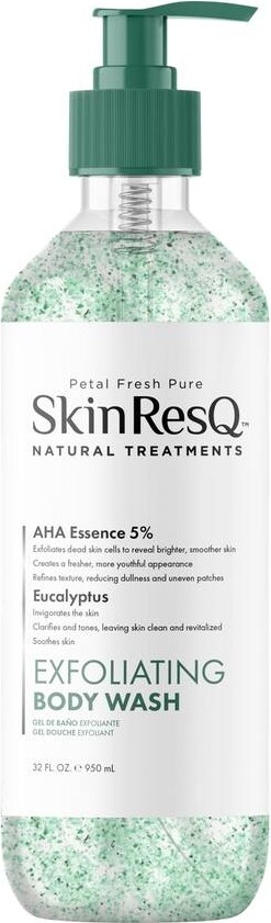 Petal Fresh - Skin Resq Exfoliating Body Wash Eucalyptus - 950 Ml.