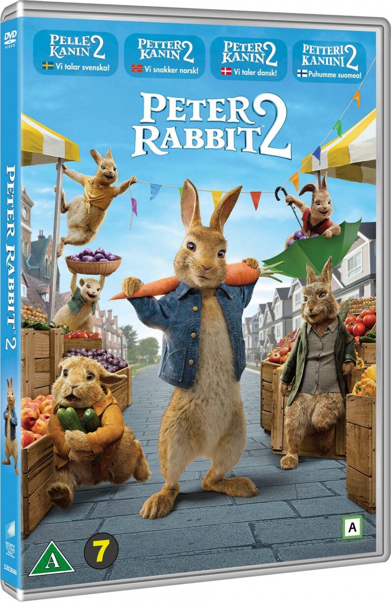 Peter Kanin 2 - Hopper Hjemmefra - DVD - Film