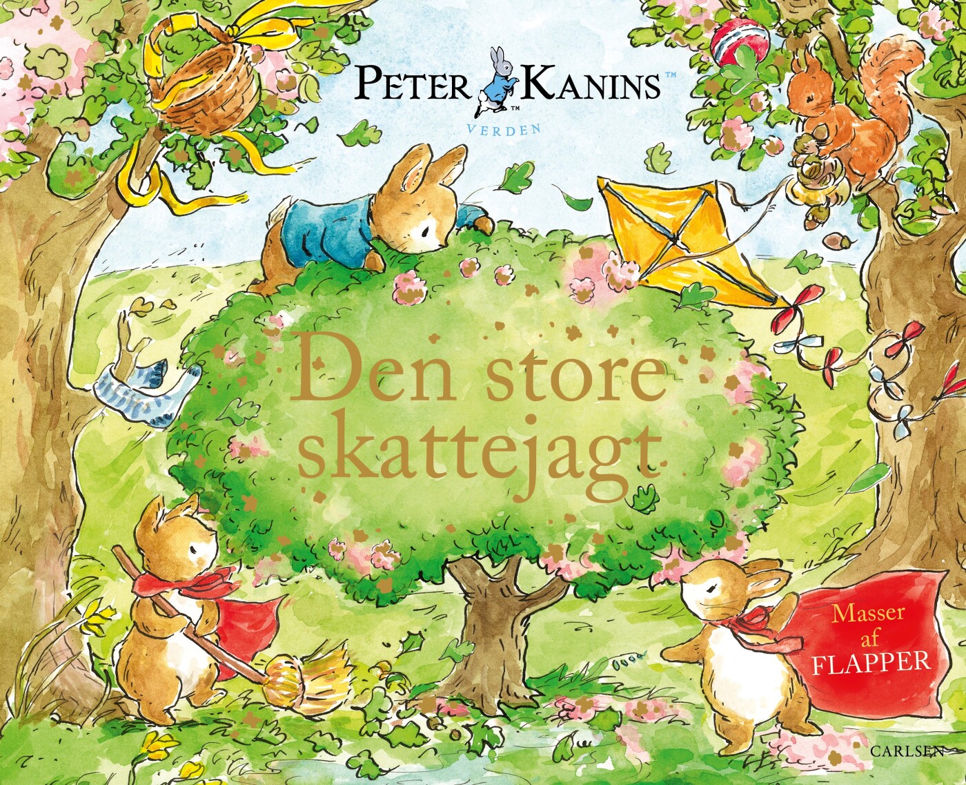 Peter Kanin - Den Store Skattejagt - Beatrix Potter - Bog