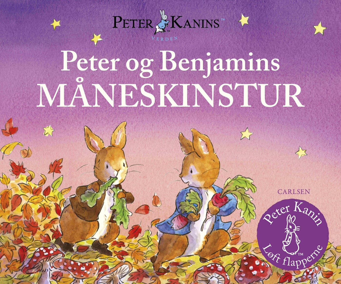 Peter Kanin - Peter Og Benjamins Måneskinstur - Beatrix Potter - Bog