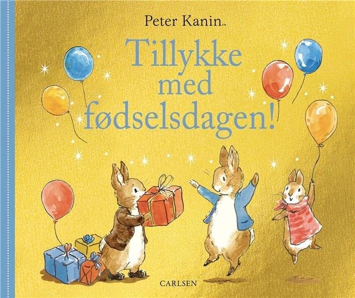 Peter Kanin - Tillykke Med Fødselsdagen - Beatrix Potter - Bog