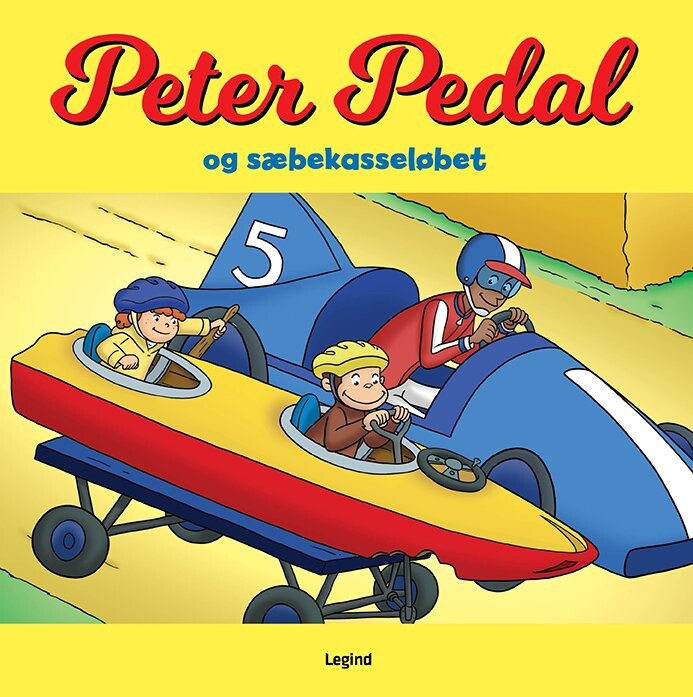 Peter Pedal Og Sæbekasseløbet - Diverse - Bog