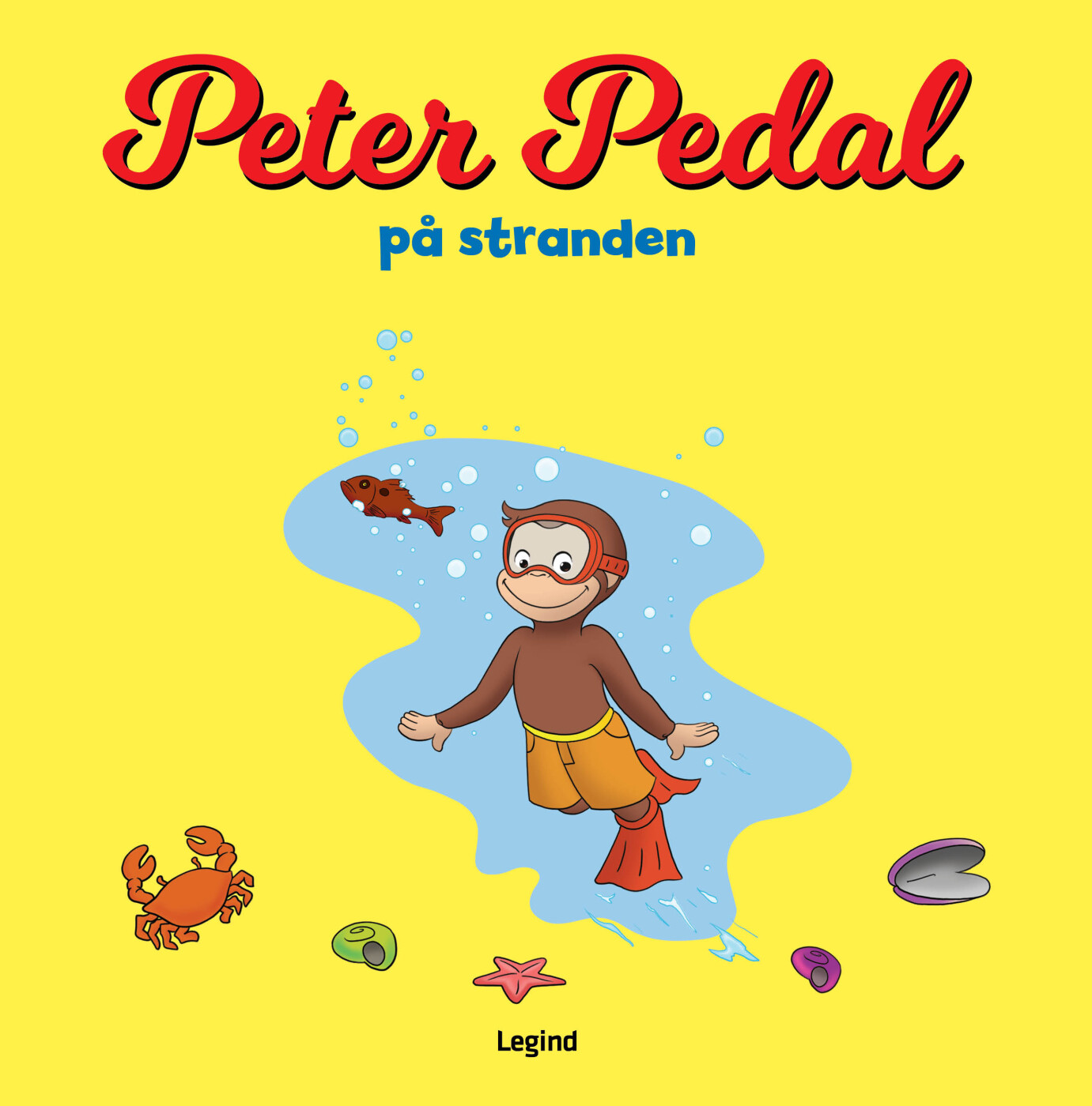 Peter Pedal På Stranden - Diverse - Bog