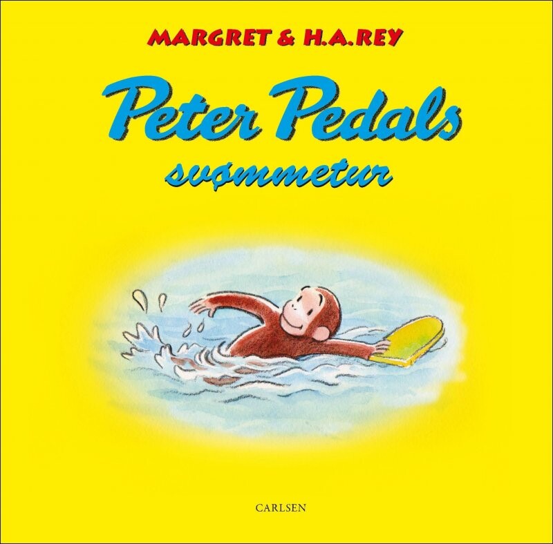 Peter Pedals Svømmetur - Margret Rey - Bog