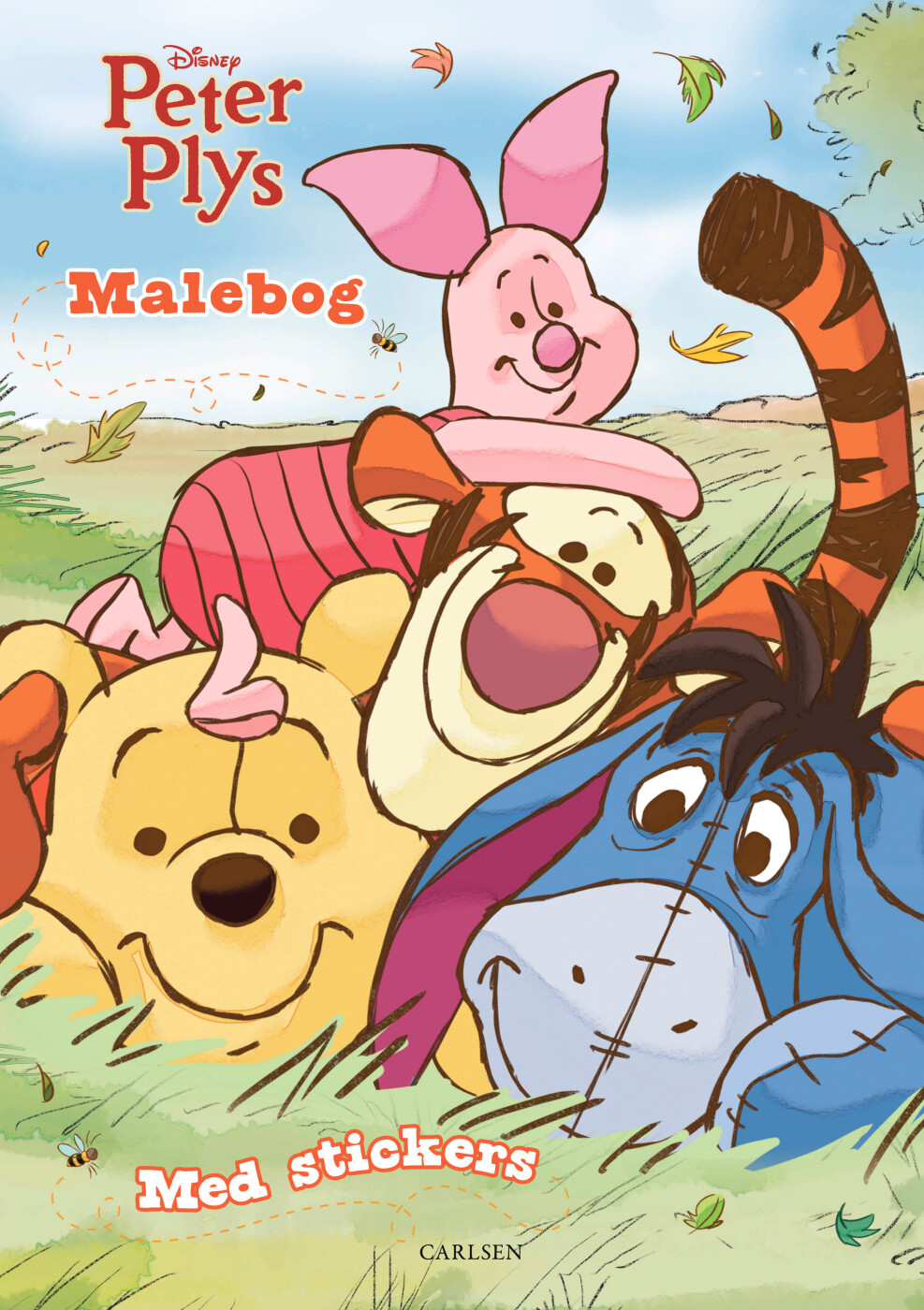Peter Plys Malebog - 6 Stk - Bog