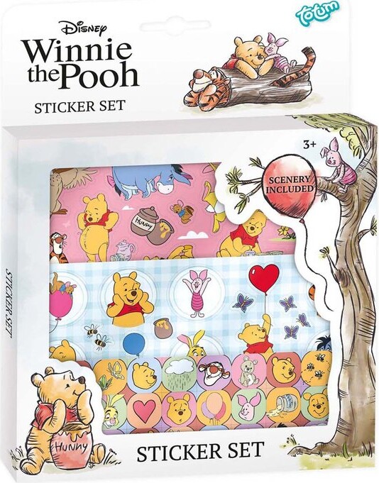 Creative Craft Group The entire Winnie the Pooh Stickerset