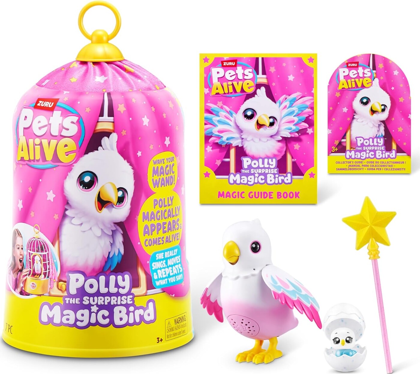 Zuru Pets Alive - Polly The Surprise - Magic Bird