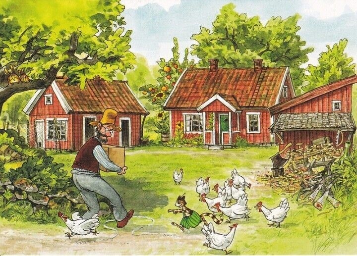 Peddersen Og Findus - Puslespil - 15 Brikker