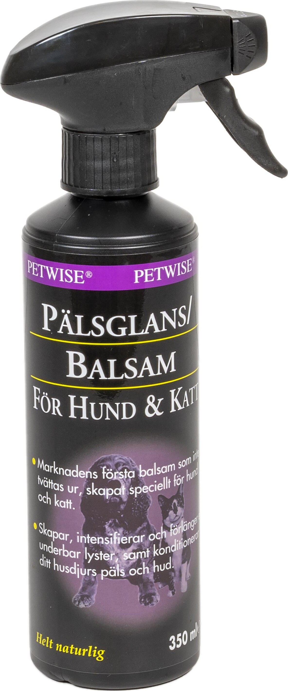 Petwise -  Pälsglans/balsam Hund & Katt - 350 Ml