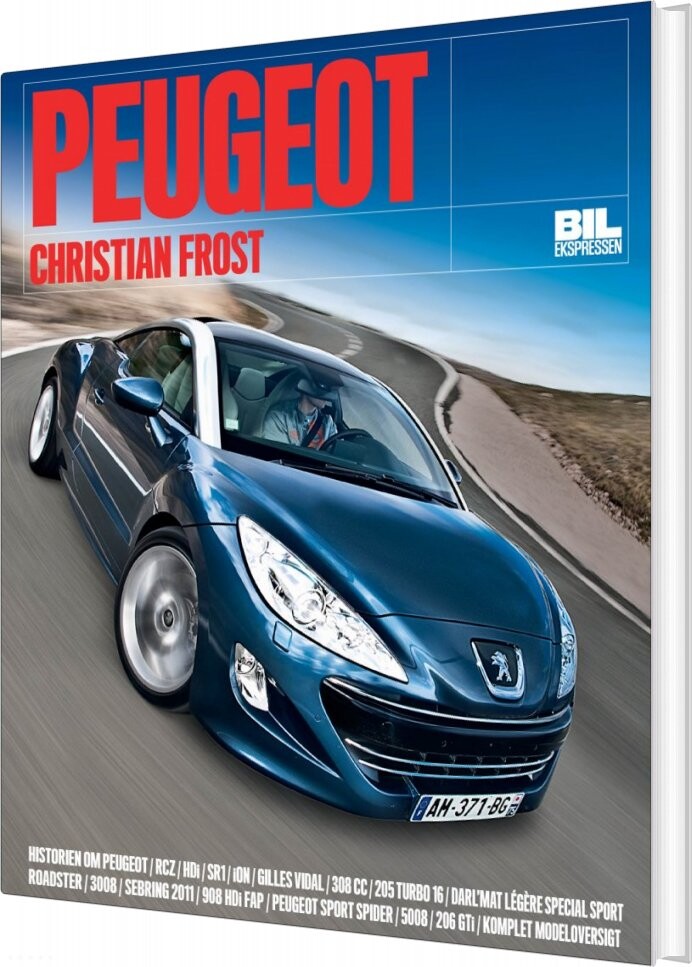 Peugeot - Christian Frost - Bog