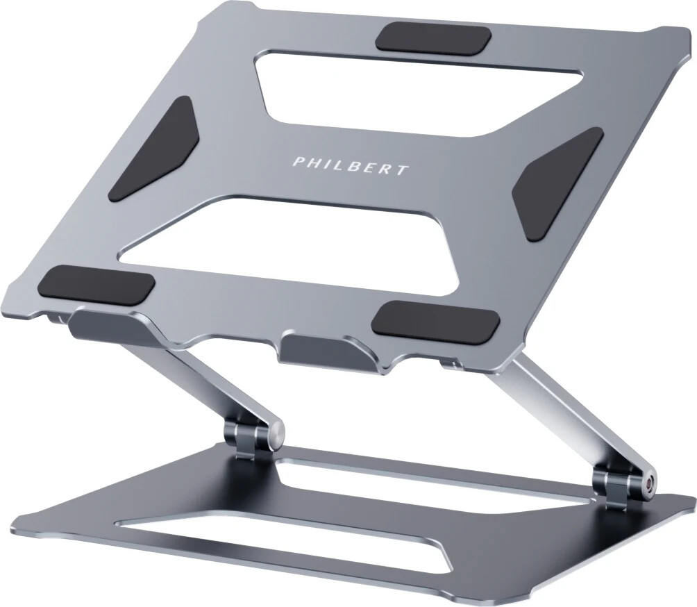 Philbert - Laptop Og Tablet Stander - Universal Og Justerbar - Sølv