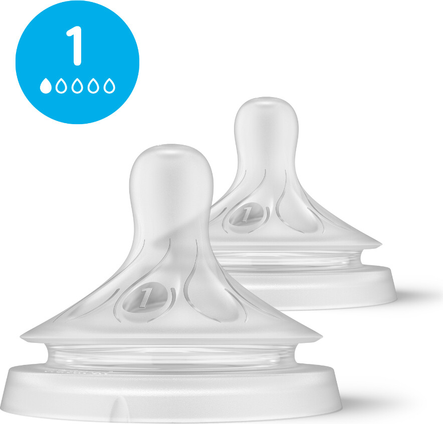 Philips Avent SCY961/02 Natural Response sut Flow 1 0 måneder 2-pak