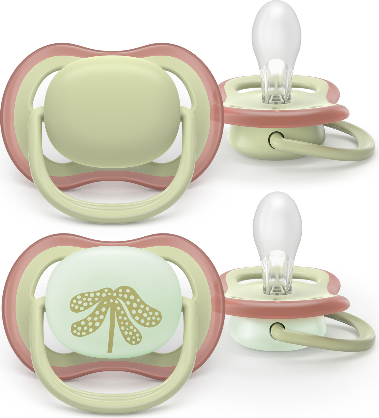 Philips Avent Sutter - Ultra Air - 6-18 Måneder - Lysegrøn