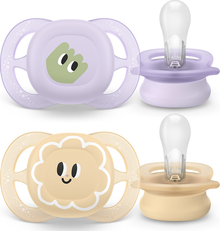 Philips Avent Ultra Start - 0-2 Måneder - Rød Gul - Sutter