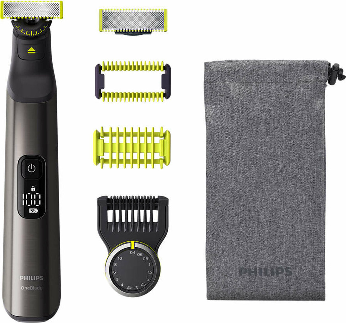 Philips - Oneblade Pro Face + Body Qp6550/15 Trimmer Sæt