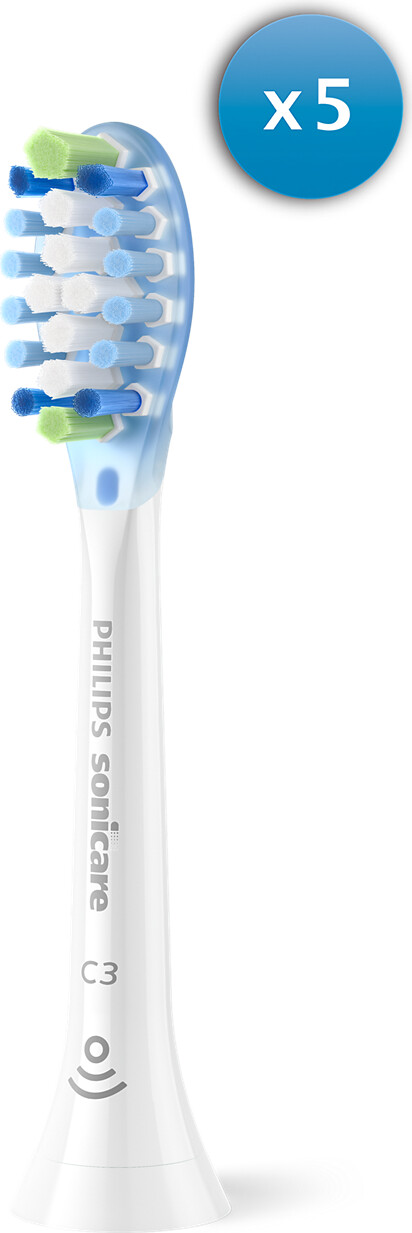 Philips - Sonicare Plaque Defense - Hvid - 5 Stk Tandbørstehoveder