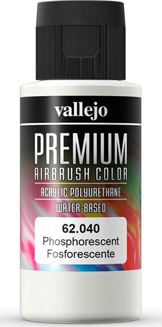 Vallejo - Premium Airbrush Maling - Phosphorescent 60 Ml