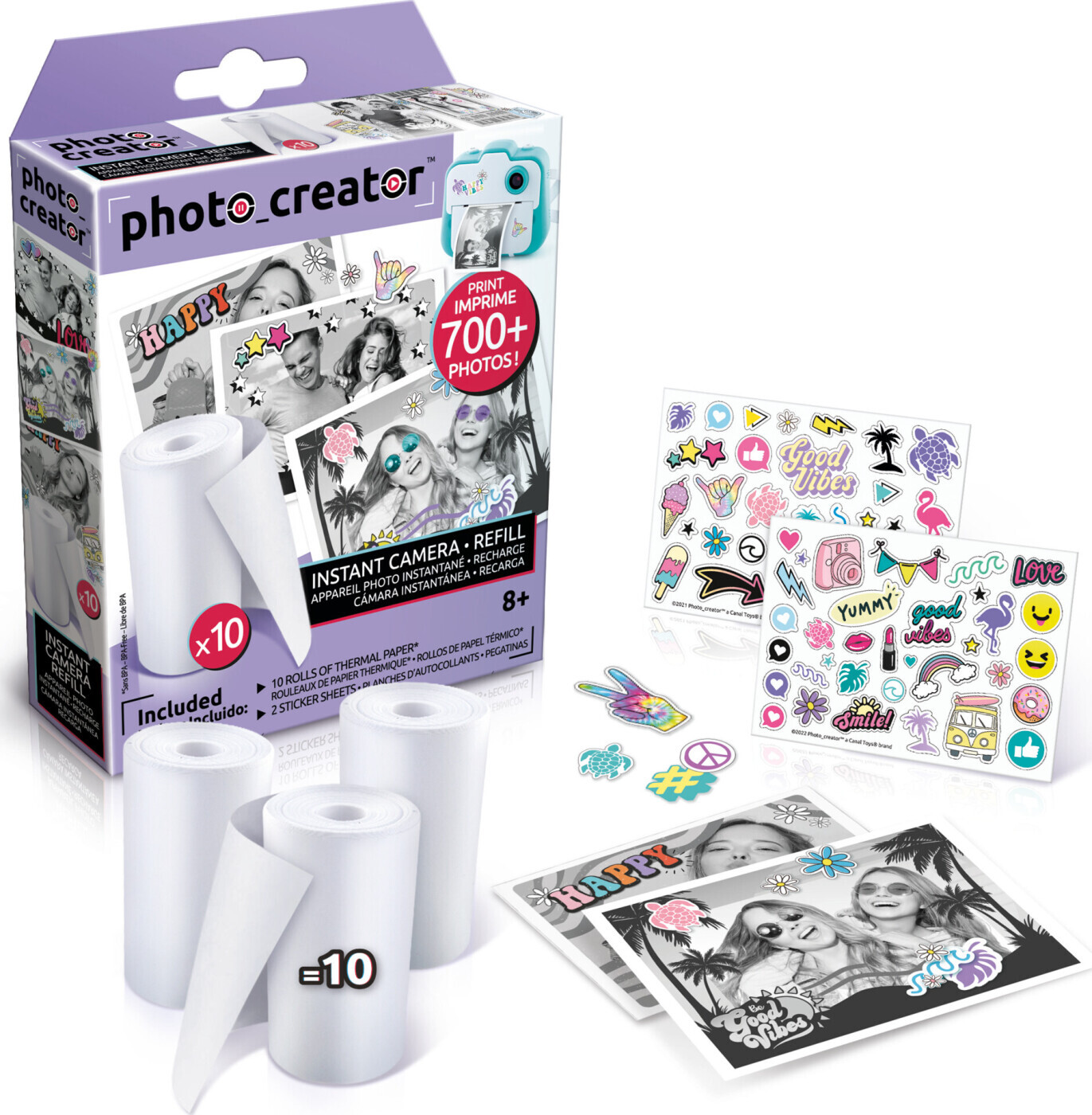 Photo Creator - Instant Camera Refill - 10 Rolls
